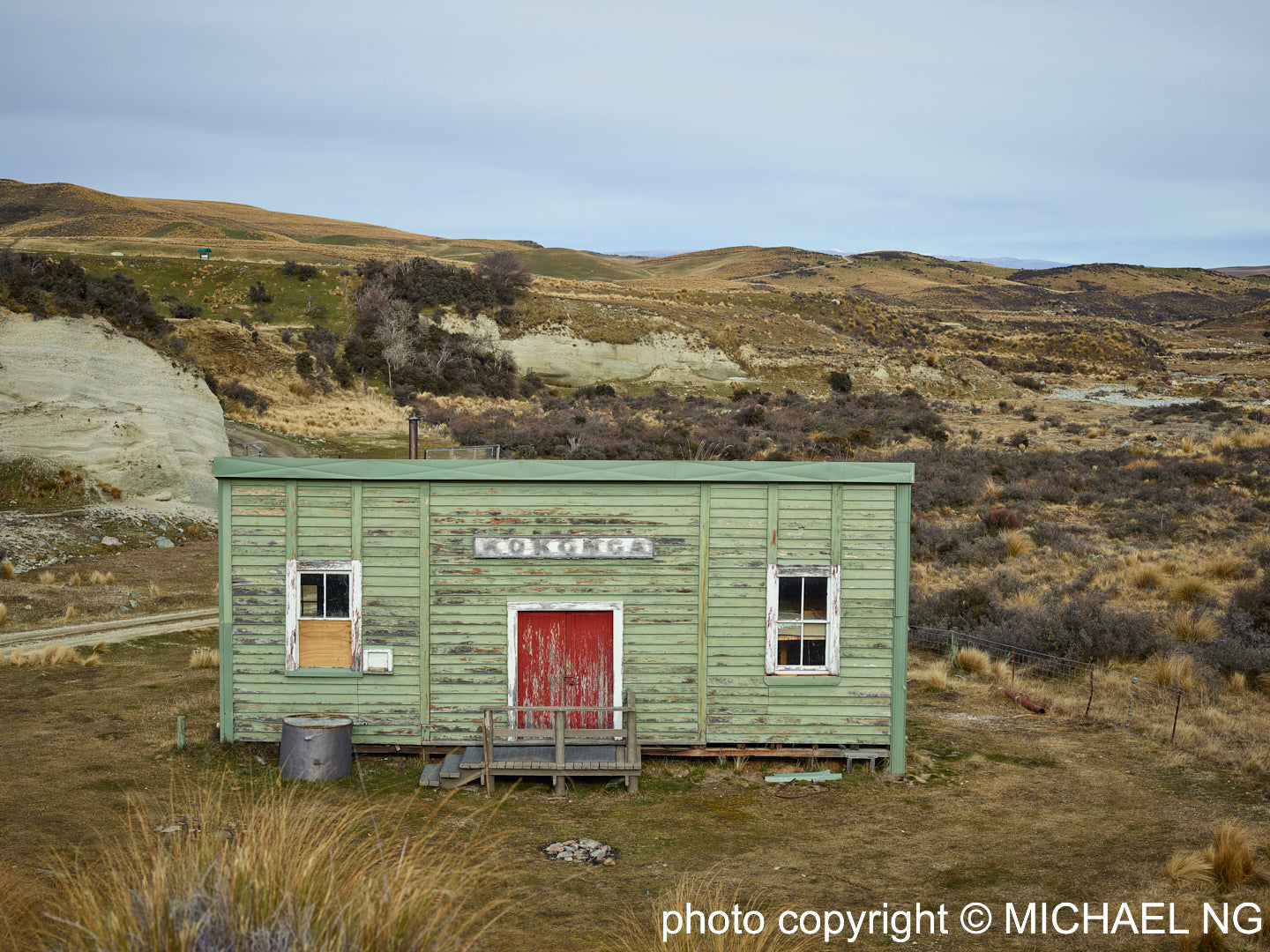 Kokonga Shed - Unframed